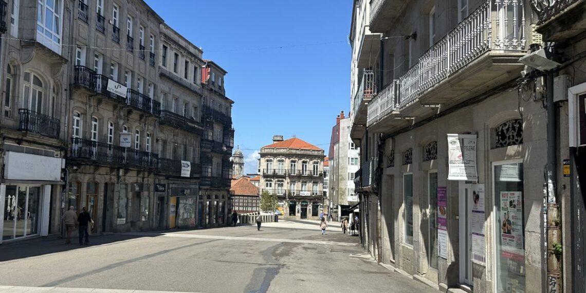 En marcha las obras del local en el que aterrizará un nuevo espacio gastro en la zona de moda de Vigo