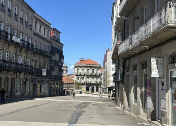 En marcha las obras del local en el que aterrizará un nuevo espacio gastro en la zona de moda de Vigo