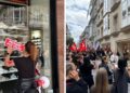 Cierran varias tiendas de Inditex, Mango o H&M en Vigo en una nueva jornada de protestas