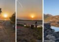El primer día del verano deja un espectacular amanecer en las Illas Cíes, el paraíso de Vigo