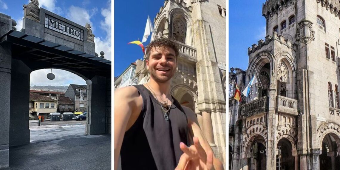 O Porriño se vuelve viral tras enamorar a un popular influencer, "de los lugares más bonitos de España"