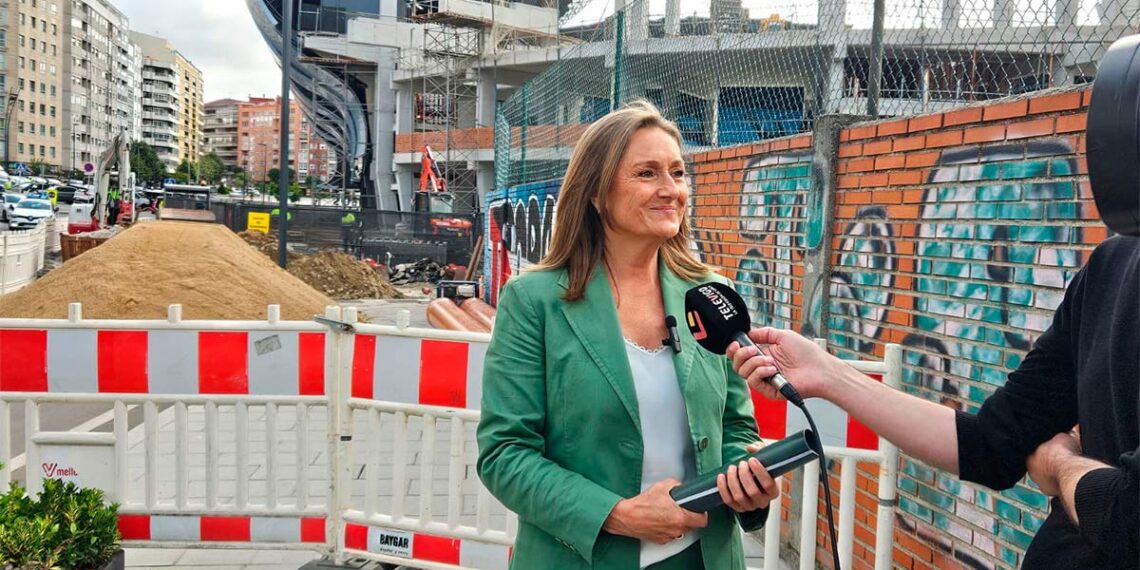 Luisa Sánchez ratifica la "plena disposición" de la Diputación para financiar que Vigo acoja el Mundial