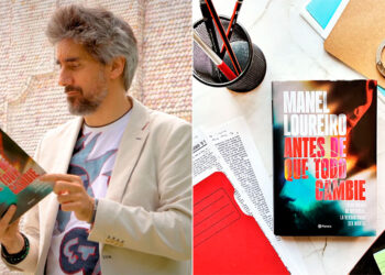 Uno de los escritores gallegos del momento firma su nuevo libro en Vigo, un magnicidio en A Toxa