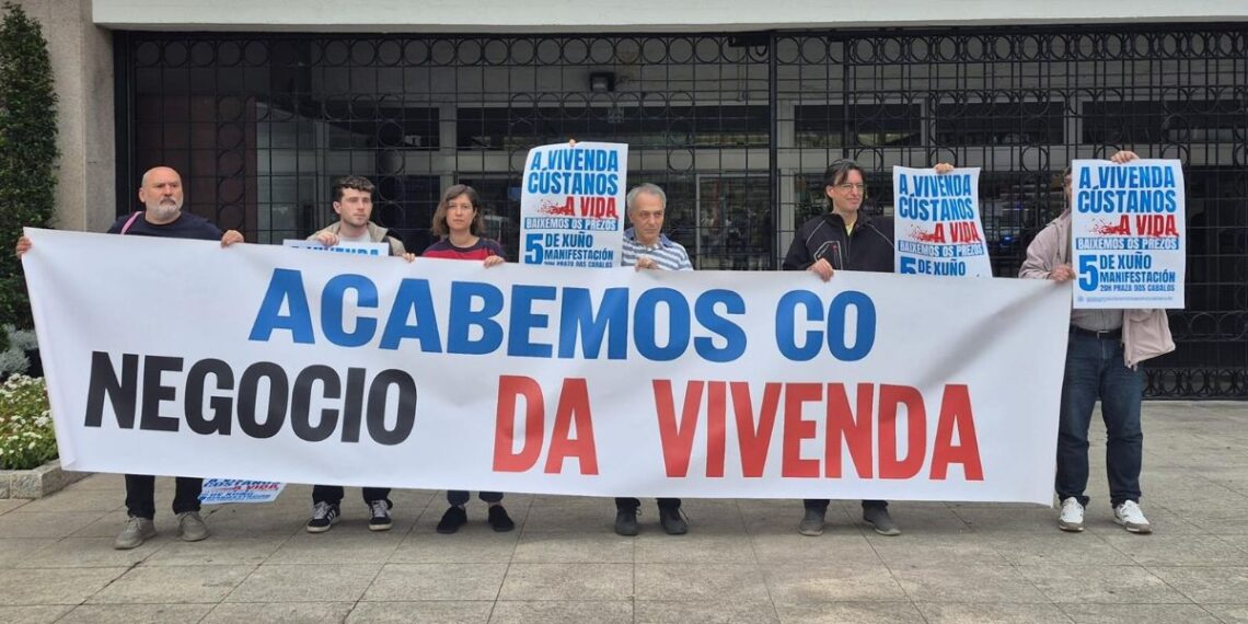 Vigo saldrá a las calles para reclamar "medidas valientes" que reduzcan los precios de la vivienda
