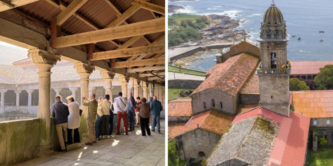 Uno de los tesoros del área de Vigo abre sus puertas, arrancan las visitas gratis al Monasterio de Oia