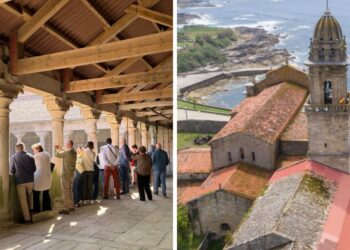 Uno de los tesoros del área de Vigo abre sus puertas, arrancan las visitas gratis al Monasterio de Oia