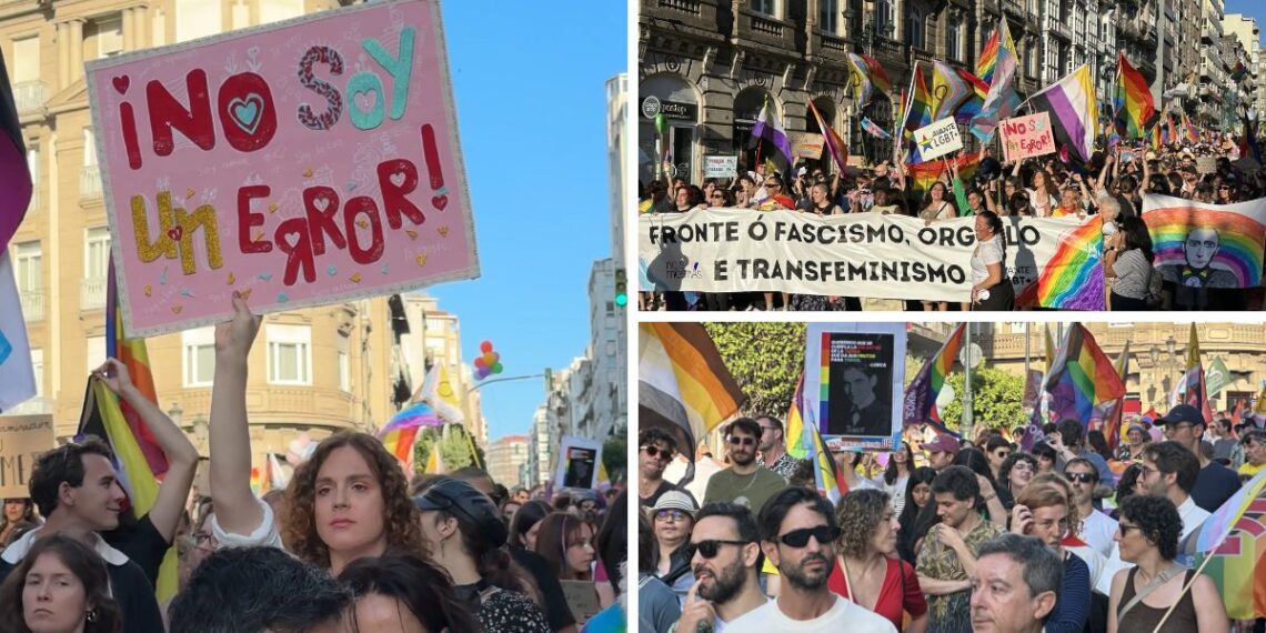Vigo sale a la calle en el Orgullo entre críticas por la falta de apoyo del Concello