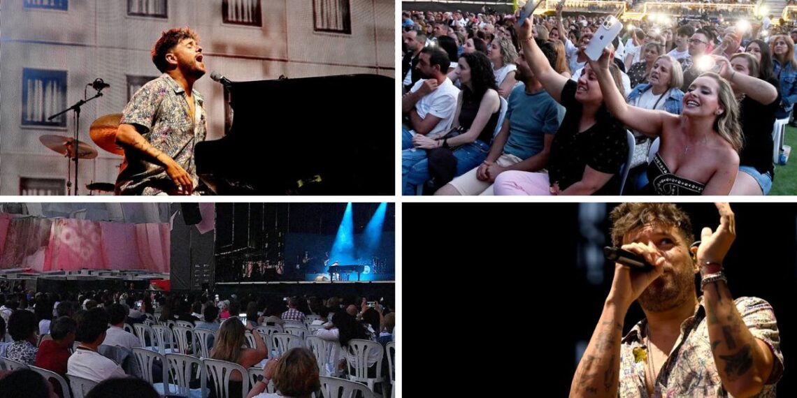 El Petra Rosa convierte las canteras de O Porriño en un gran auditorio con la magia de Pablo López
