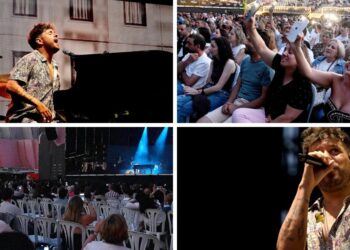 El Petra Rosa convierte las canteras de O Porriño en un gran auditorio con la magia de Pablo López