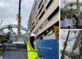 Vigo instala sus nuevas rampas para conectar a lo T4 la ciudad, "esto es imparable"
