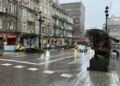 Galicia retira los avisos por calor pero activa la alerta por tormentas en Vigo