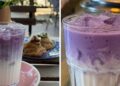 La nueva bebida de moda aterriza en Vigo, así es el "fenómeno morado" que reta al té matcha