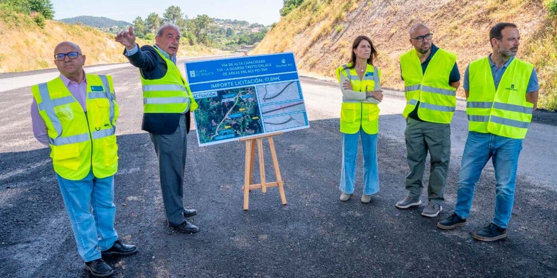 Una obra clave en O Baixo Miño, el estratégico tramo de la vía Tui-A Guarda tiene fecha de apertura