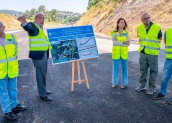 Una obra clave en O Baixo Miño, el estratégico tramo de la vía Tui-A Guarda tiene fecha de apertura