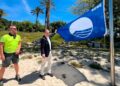 Caballero ondea las banderas que coronan a Vigo como la gran ciudad con las mejores playas de España