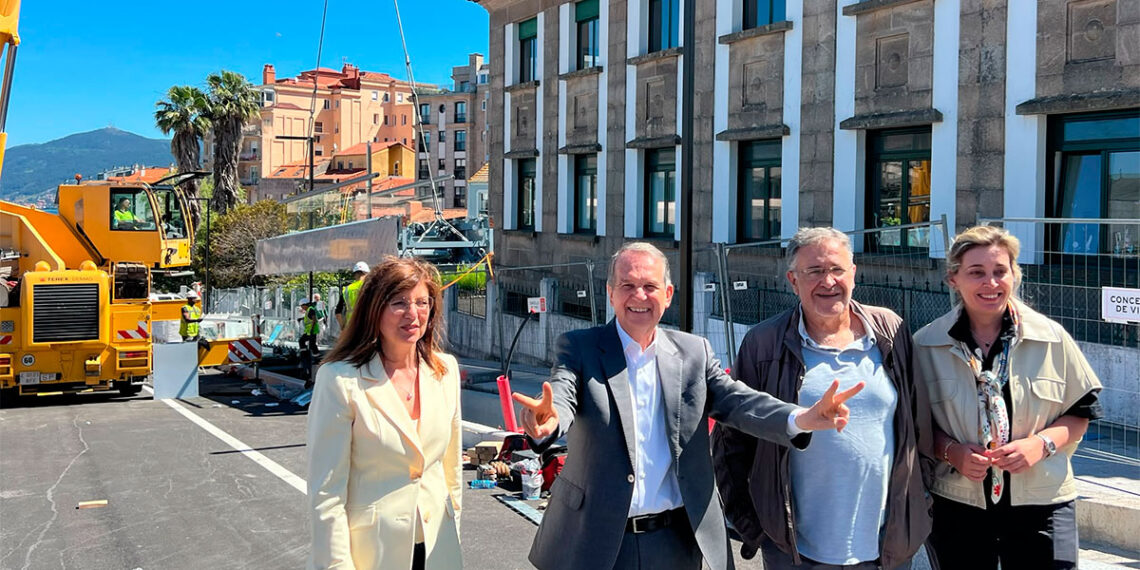El Vigo Vertical mete un nuevo acelerón, nuevas rampas mecánicas en el centro de la ciudad