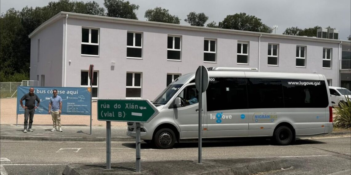 Nigrán conecta Porto do Molle y Praia América con un autobús gratuito los fines de semana de verano