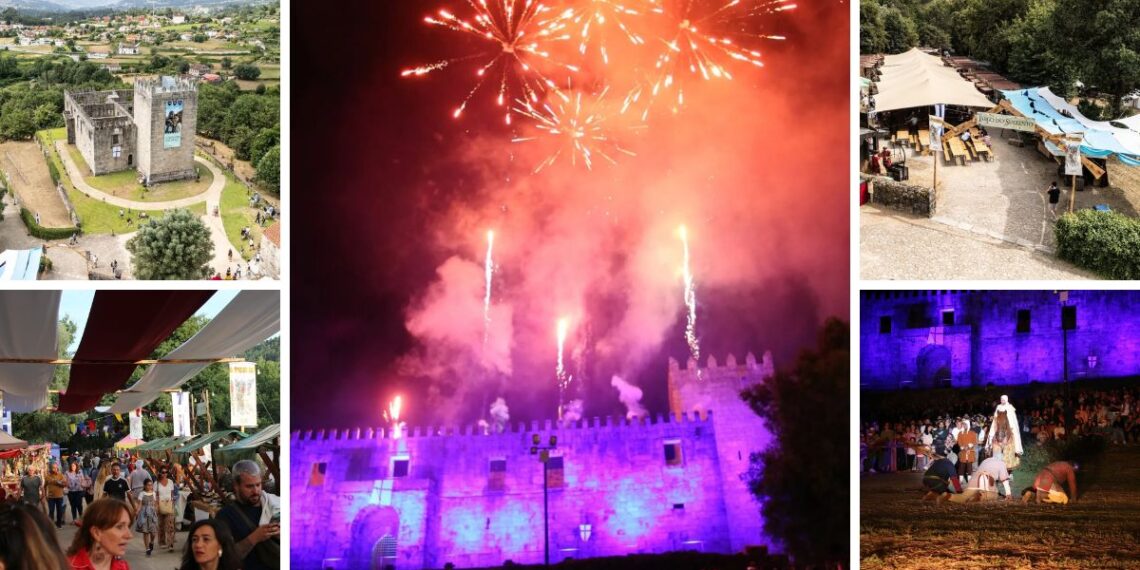 Un emblemático edificio del norte de Portugal viaja a la Edad Media con una gran fiesta histórica