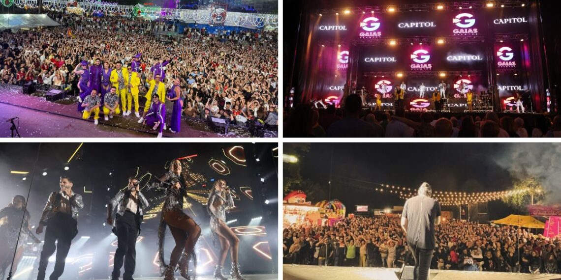 Una verbena constante en Vigo, las grandes orquestas encadenan un sinfín de fiestas este mes