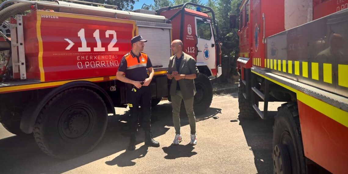 La ola de calor pone en jaque al área de Vigo, los concellos suspenden eventos y vigilan el fuego