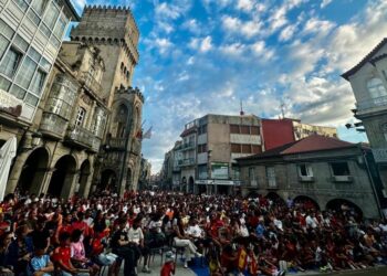 La final del Mundial también se vive en O Porriño, tendrá pantalla gigante para ver el España - Argentina