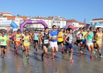 Playa América y Panxón se convierten en un gran circuito de running por un día, vuelve la Nigrán Area