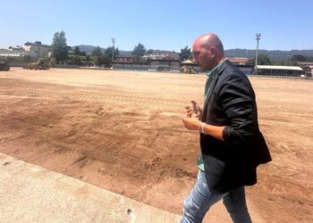 O Porriño inicia la transformación y la modernización del campo de O Lourambal