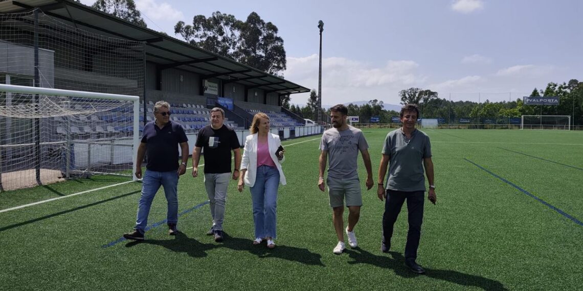 Salceda mejorará la instalación del campo de fútbol Penedo Redondo con varias actuaciones