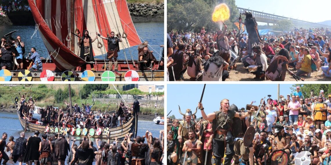 La mayor Romería Vikinga de Galicia desvela un programa con mercado, conciertos y espectáculos