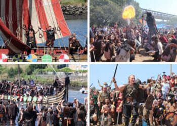 La mayor Romería Vikinga de Galicia desvela un programa con mercado, conciertos y espectáculos