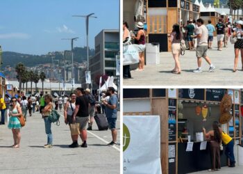 Últimas horas para disfrutar en el centro de la ciudad de las tapas y conciertos del Vigo SeaFest