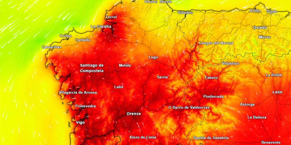 La Aemet activa la alerta por calor en más de 100 concellos de Galicia, entre ellos Vigo, Ourense y Pontevedra