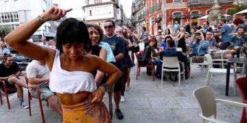 Argentina conquista Vigo horas antes de la final del Mundial con un vibrante concierto al atardecer