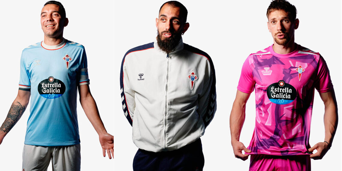 Nostalgia, aura y aroma a derbi, el Celta activa el modo retro y viaja a los 2000 en sus nuevas equipaciones
