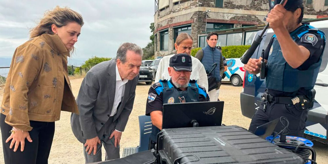 Los drones como las grandes armas para evitar la pesadilla de los incendios en Vigo