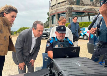 Los drones como las grandes armas para evitar la pesadilla de los incendios en Vigo