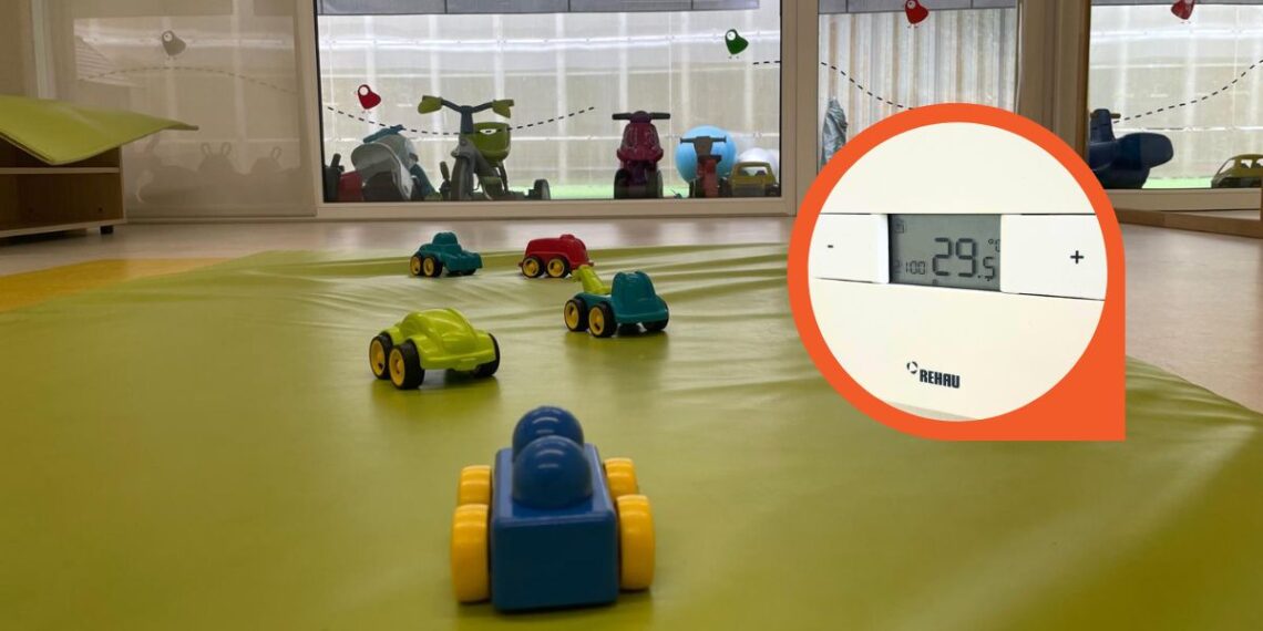 Lanzan una campaña para denunciar la situación de altas temperaturas en escuelas infantiles