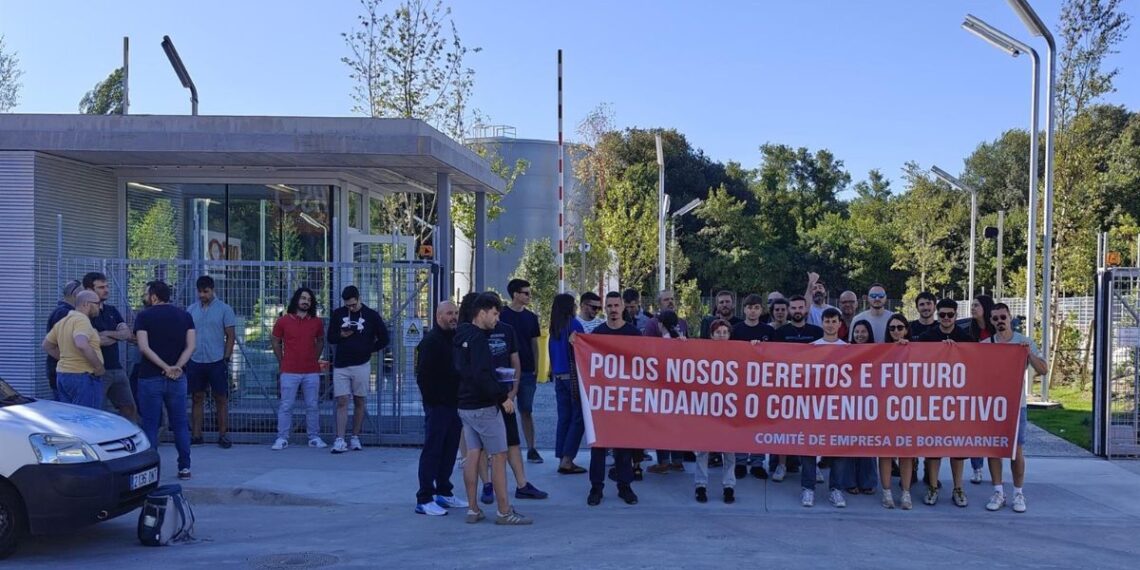 Arranca la huelga de BorgWarner en O Porriño, Nigrán y Vigo con un "seguimiento masivo"