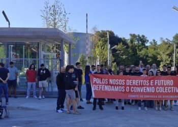 Arranca la huelga de BorgWarner en O Porriño, Nigrán y Vigo con un "seguimiento masivo"