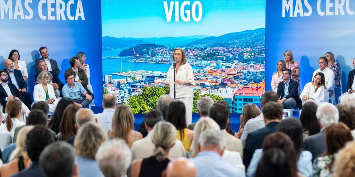 "Soy Luisa Sánchez y quiero ser alcaldesa de Vigo", el PP proclama su candidata ante el "cambio de ciclo"