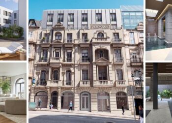 Un edificio de 1880 en el corazón de Vigo volverá a la vida con catorce nuevas viviendas, spa y gimnasio