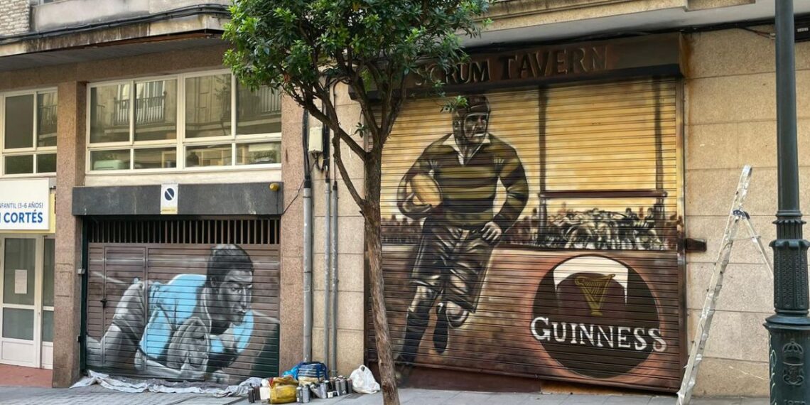 Aterriza en Vigo el 'paraíso del rugby', un nuevo pub que abre sus puertas con tapas, cerveza y deporte
