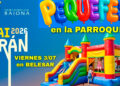 El PequeFest de Baiona ya tiene nueva parada, con hinchables, pintacaras o yincanas de juegos
