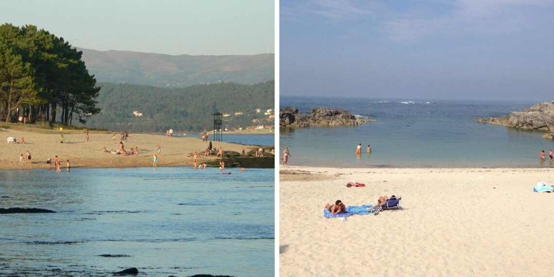 Dos de las mejores playas del sur de Galicia ya lucen su reconocimiento a la excelencia