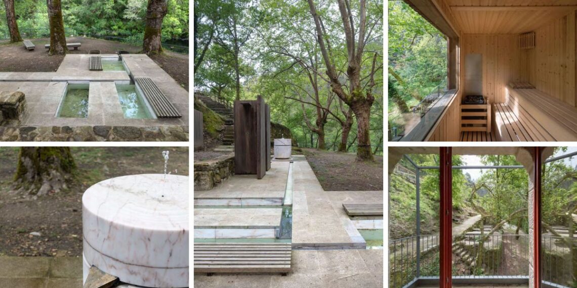 El nuevo complejo de baños termales del interior de Pontevedra pone la "guinda final" para su apertura