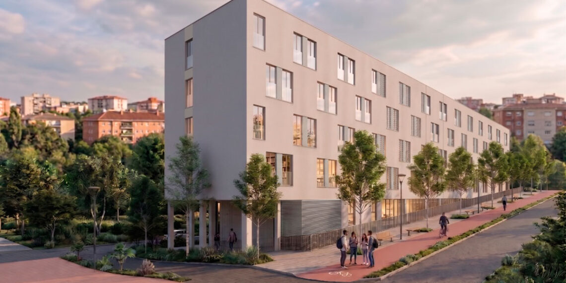 Luz verde en Vigo a estos 80 alojamientos compartidos para jóvenes con terraza comunitaria y coworking