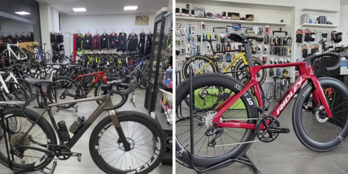 Un "templo" del ciclismo en Vigo comienza una nueva vida con una "liquidación histórica" de sus artículos